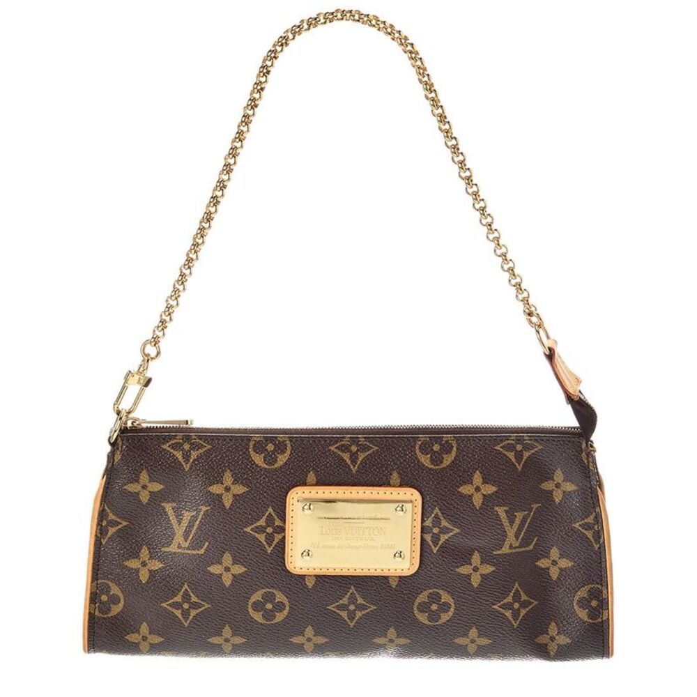 Louis Vuitton Brown Monogram Canvas Eva Pochette (Authentic Pre-Loved)